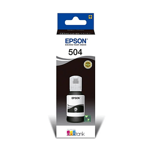 Tinta Original Epson T504 Negro Botella EcoTank