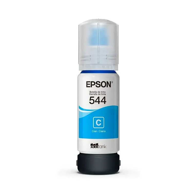 Tinta Original Epson T504 Cian Botella EcoTank 2