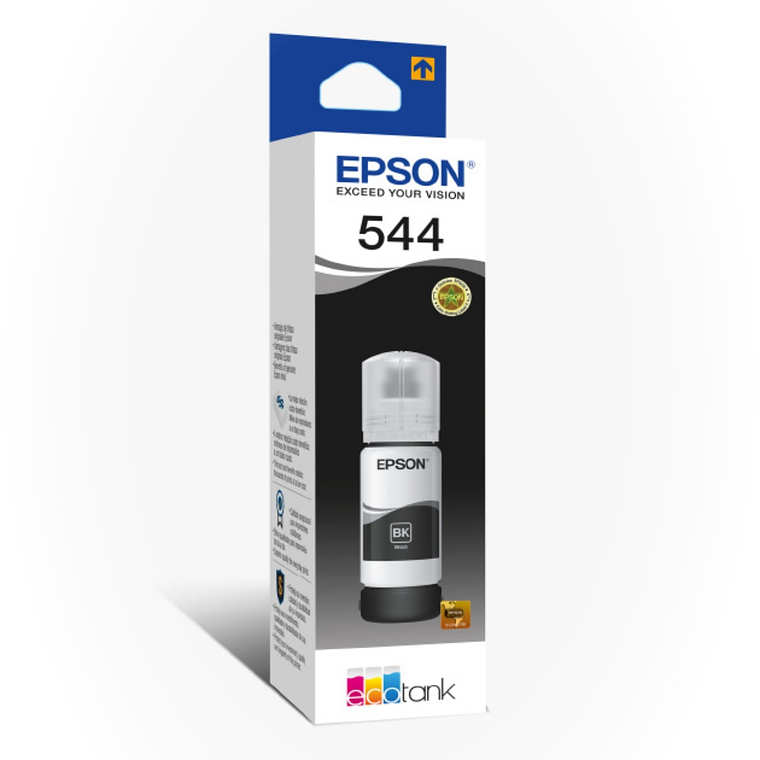 Tinta Original Epson T544 Negro Botella Alto Rendimiento 1