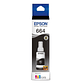 Tinta Original Epson T664 Negro Botella EcoTank - Miniatura 1