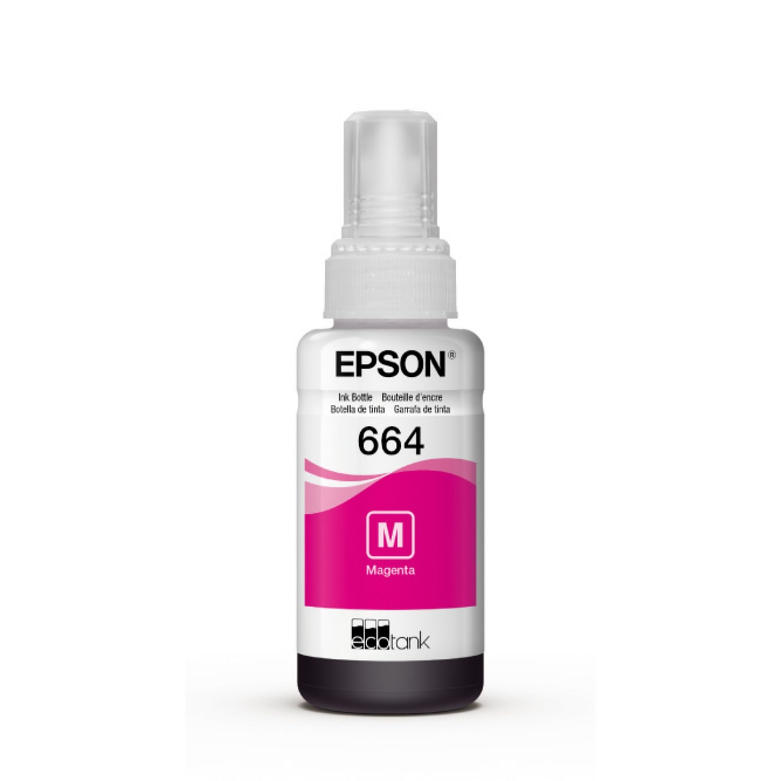 Tinta Original Epson T664 Magenta Botella EcoTank 2