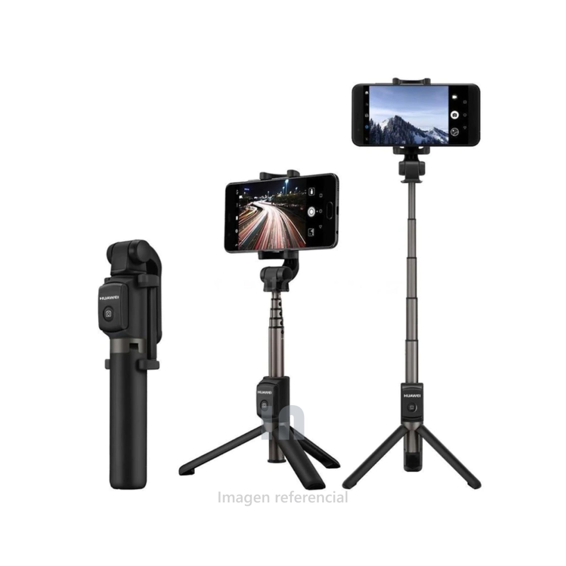 Selfie Stick Huawei 55030005 AF15 con Trípode y Control Bluetooth 1