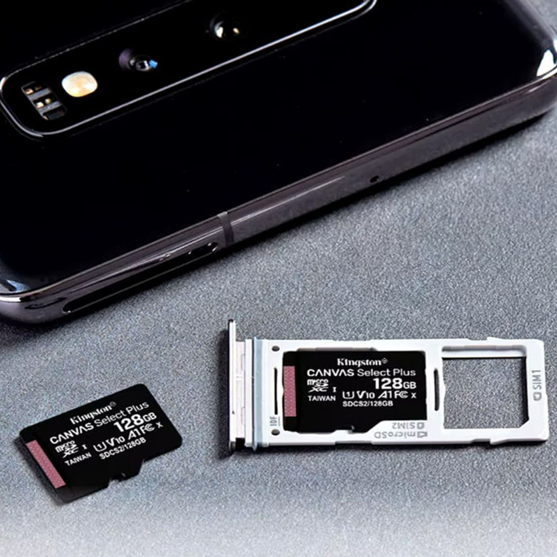 Memoria MicroSDXC Kingston Canvas Select Plus 128GB Gen3 150MB/s A1 4