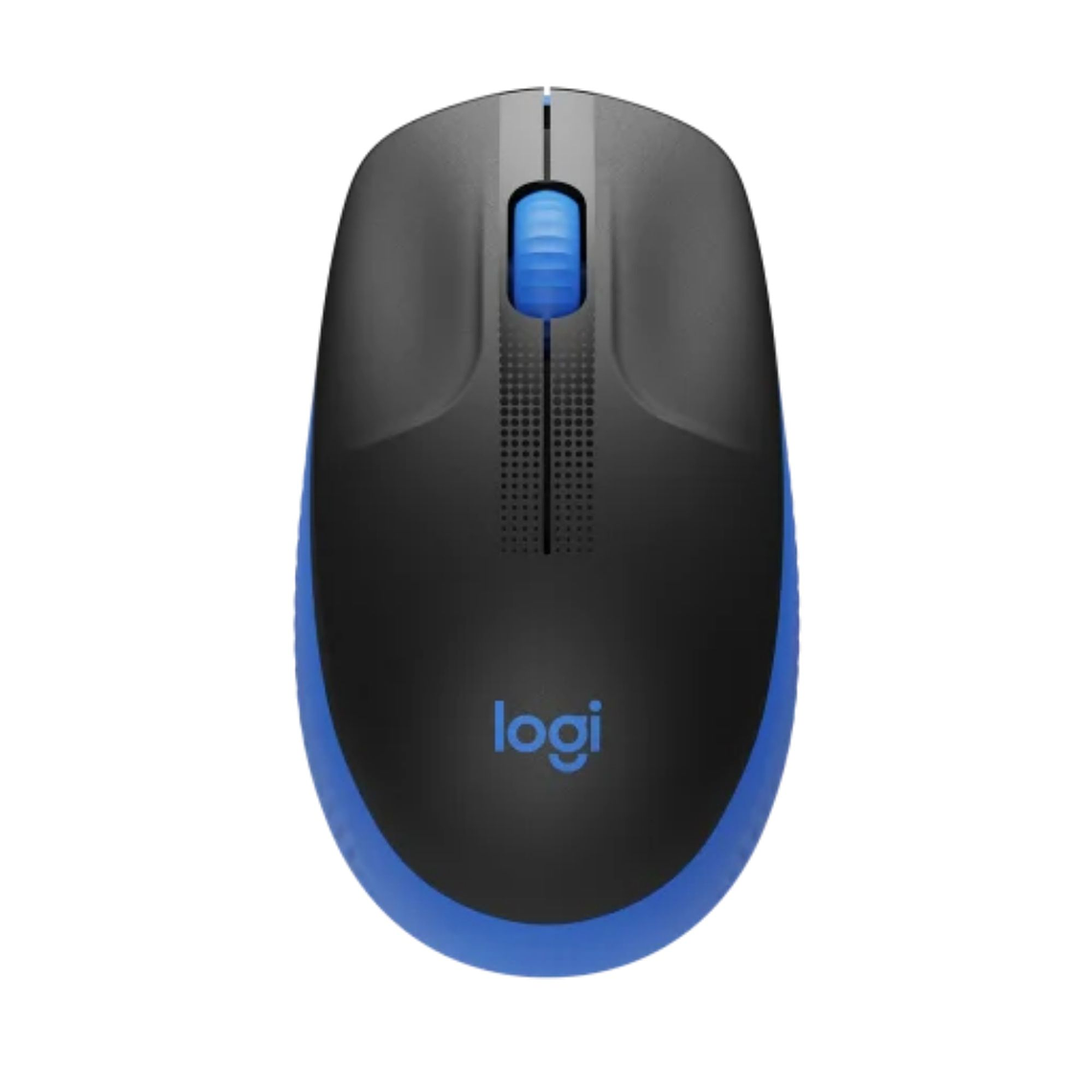 Mouse Inalámbrico Logitech M190 Azul Tamaño Completo 1