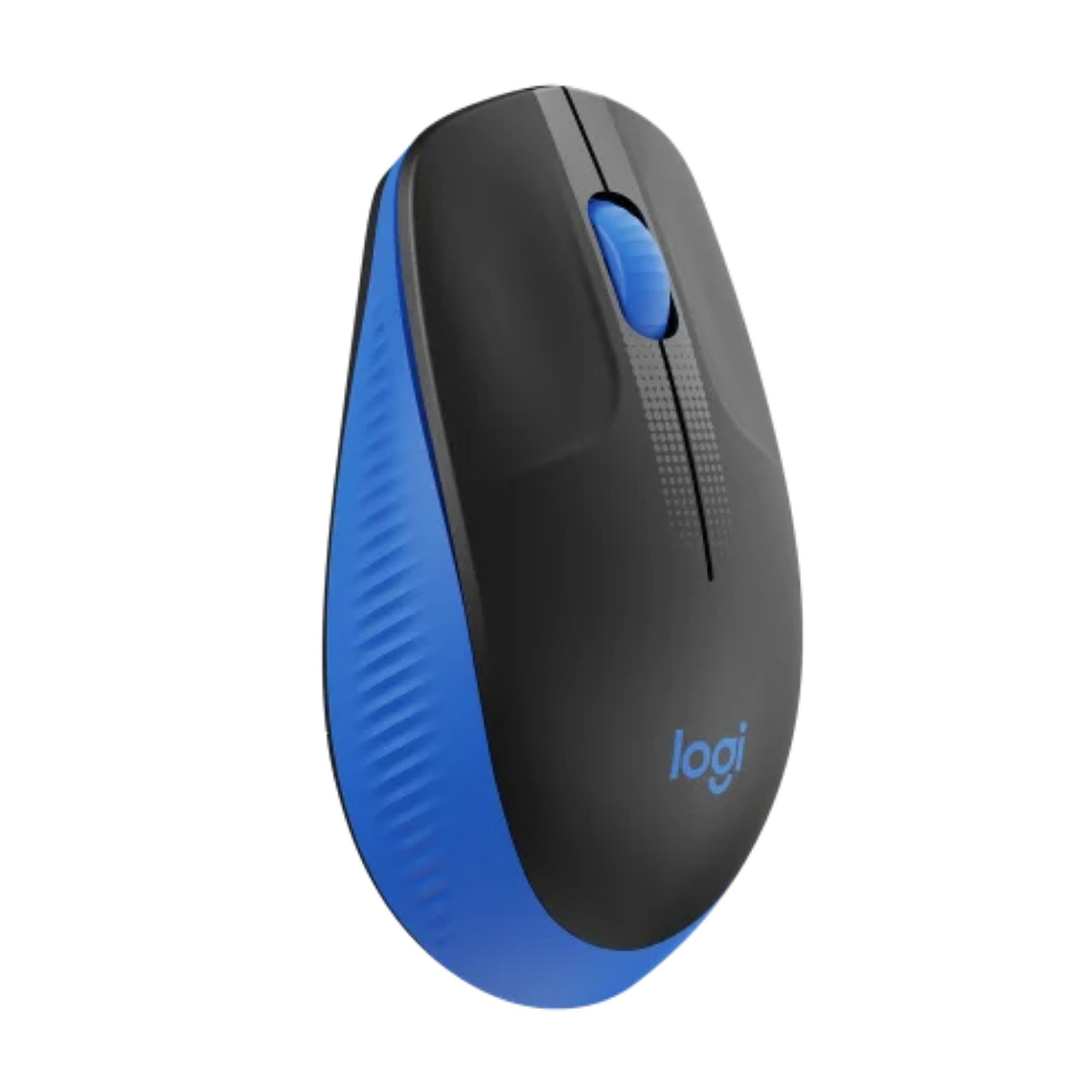 Mouse Inalámbrico Logitech M190 Azul Tamaño Completo 2