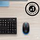 Mouse Inalámbrico Logitech M190 Azul Tamaño Completo - Miniatura 5