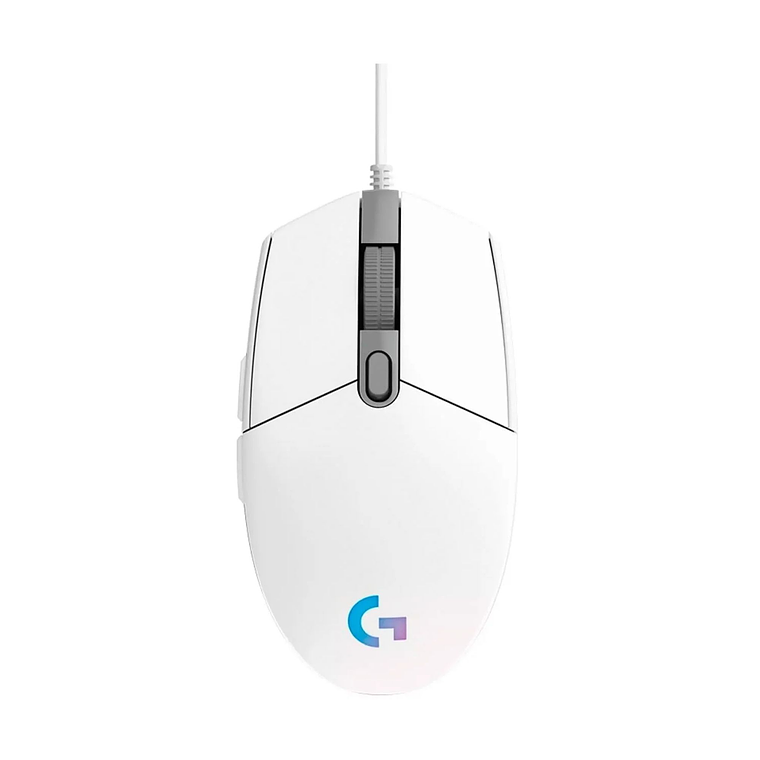 Mouse Gaming Logitech G203 Lightsync Blanco 1