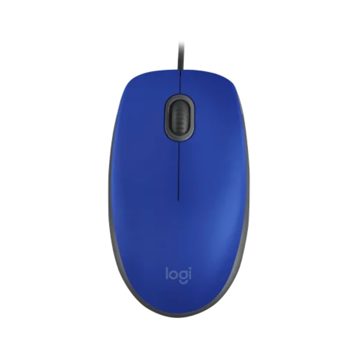 Mouse Alámbrico Logitech M110 Silent Azul 1
