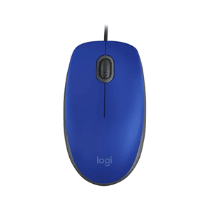 Mouse Alámbrico Logitech M110 Silent Azul