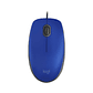 Mouse Alámbrico Logitech M110 Silent Azul - Miniatura 1