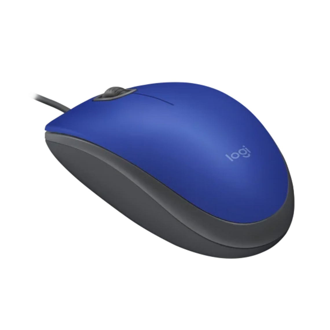 Mouse Alámbrico Logitech M110 Silent Azul 2