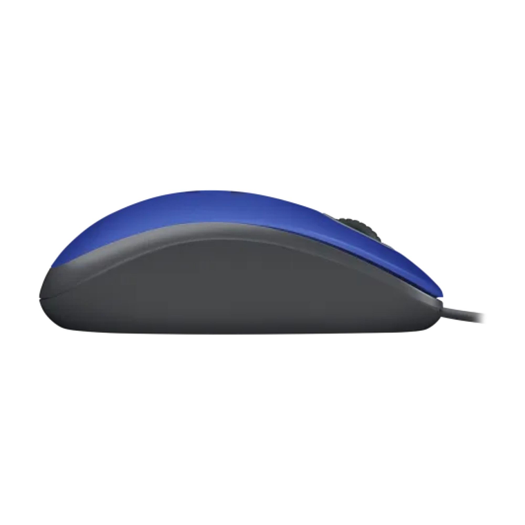 Mouse Alámbrico Logitech M110 Silent Azul 4