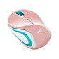 Mouse Inalámbrico Logitech M187 Rosado Ultra Portátil - Miniatura 3