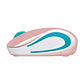 Mouse Inalámbrico Logitech M187 Rosado Ultra Portátil - Miniatura 4