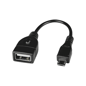 Adaptador OTG Xtech XTC-368 Micro-USB a USB-A hembra
