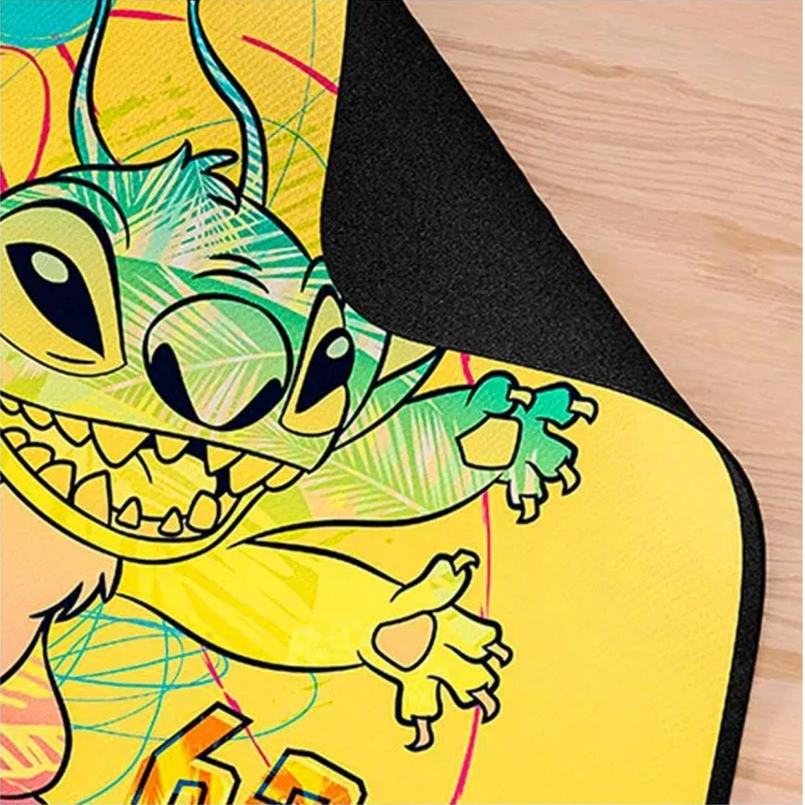 Mouse pad Xtech XTA-D100ST-YL Disney Stitch amarillo 22x18 cm 3