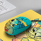 Mouse pad Xtech XTA-D100ST-YL Disney Stitch amarillo 22x18 cm - Miniatura 4
