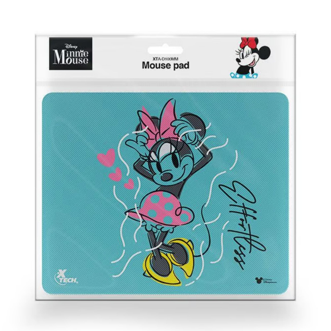 Mouse pad Xtech XTA-D100MM Disney Minnie Mouse 22x18 cm 2