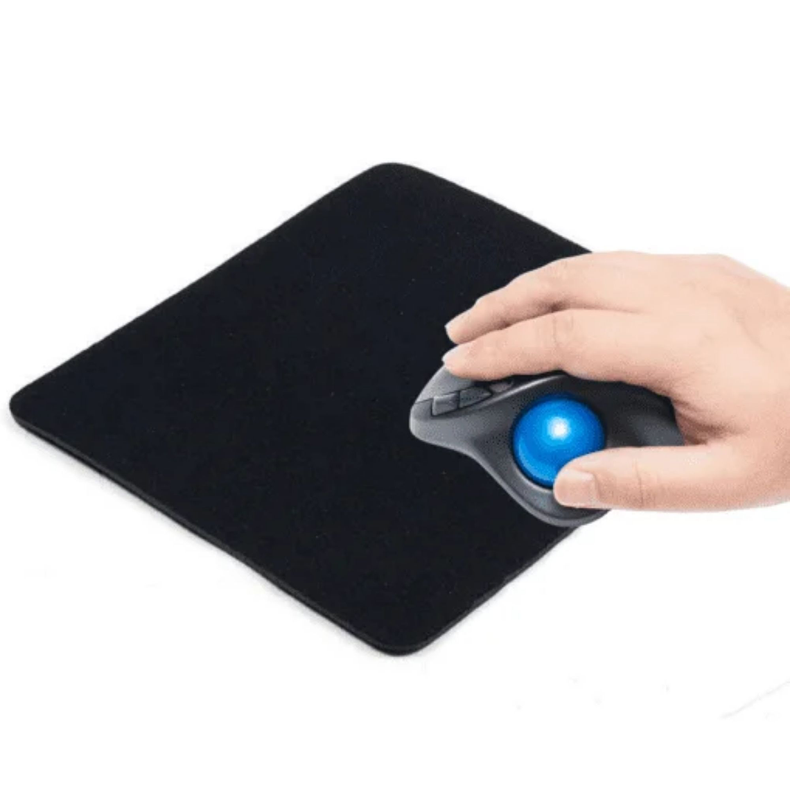Mouse pad Xtech MPBK genérico superficie lisa color negro 3