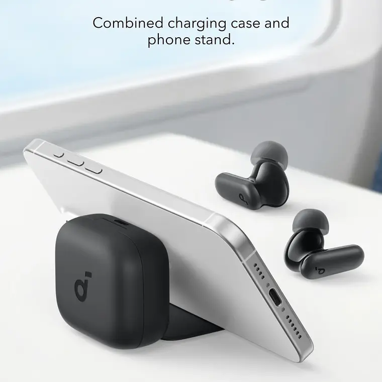 Audífonos Inalámbricos Soundcore P30i Bluetooth con Estuche NEGRO 2