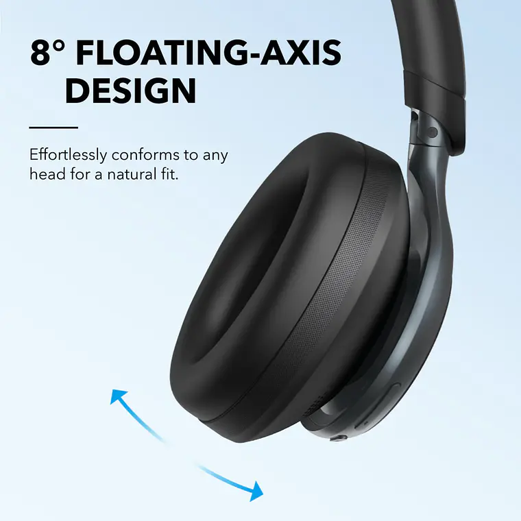 Audífonos Bluetooth Soundcore Space One con Cancelación Activa 6