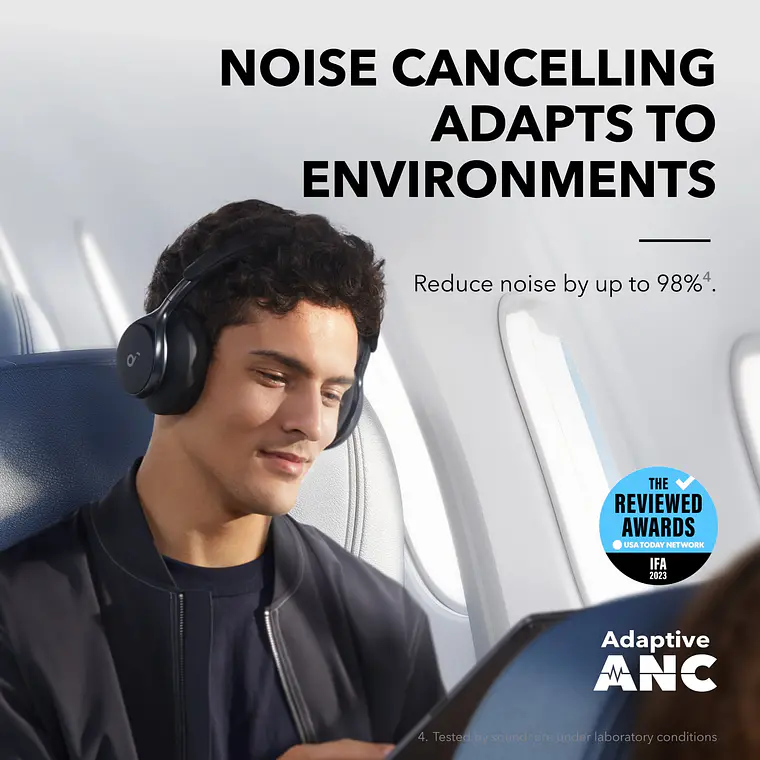 Audífonos Bluetooth Soundcore Space One con Cancelación Activa 3