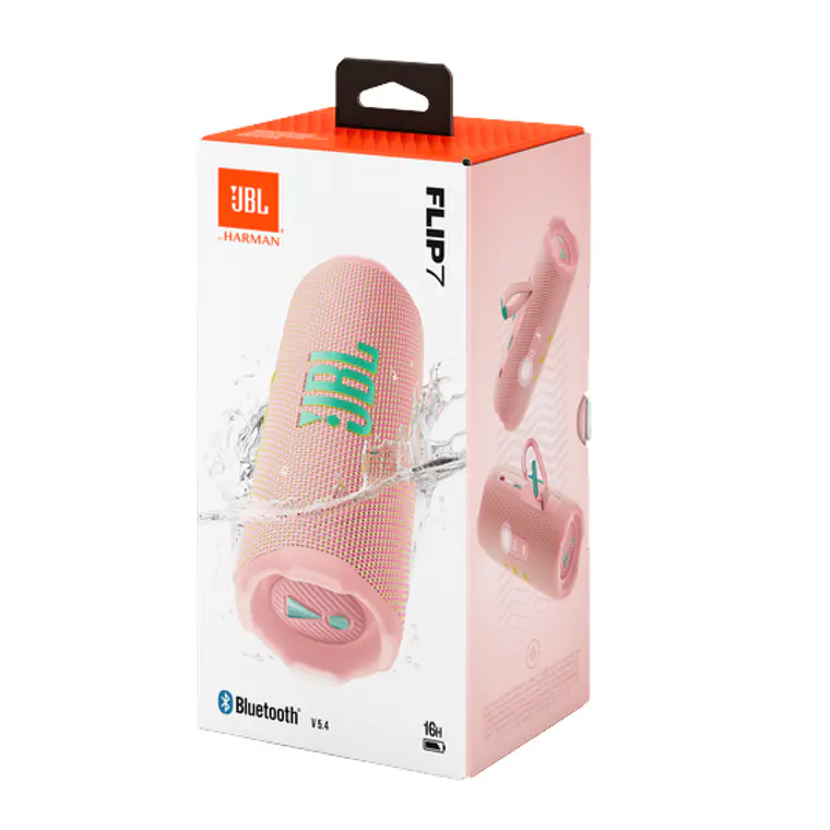 Parlante Bluetooth JBL Flip 7 Portátil Rosado 7