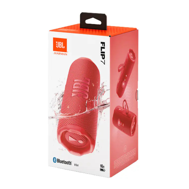 Parlante Bluetooth JBL Flip 7 Portátil Rojo 7