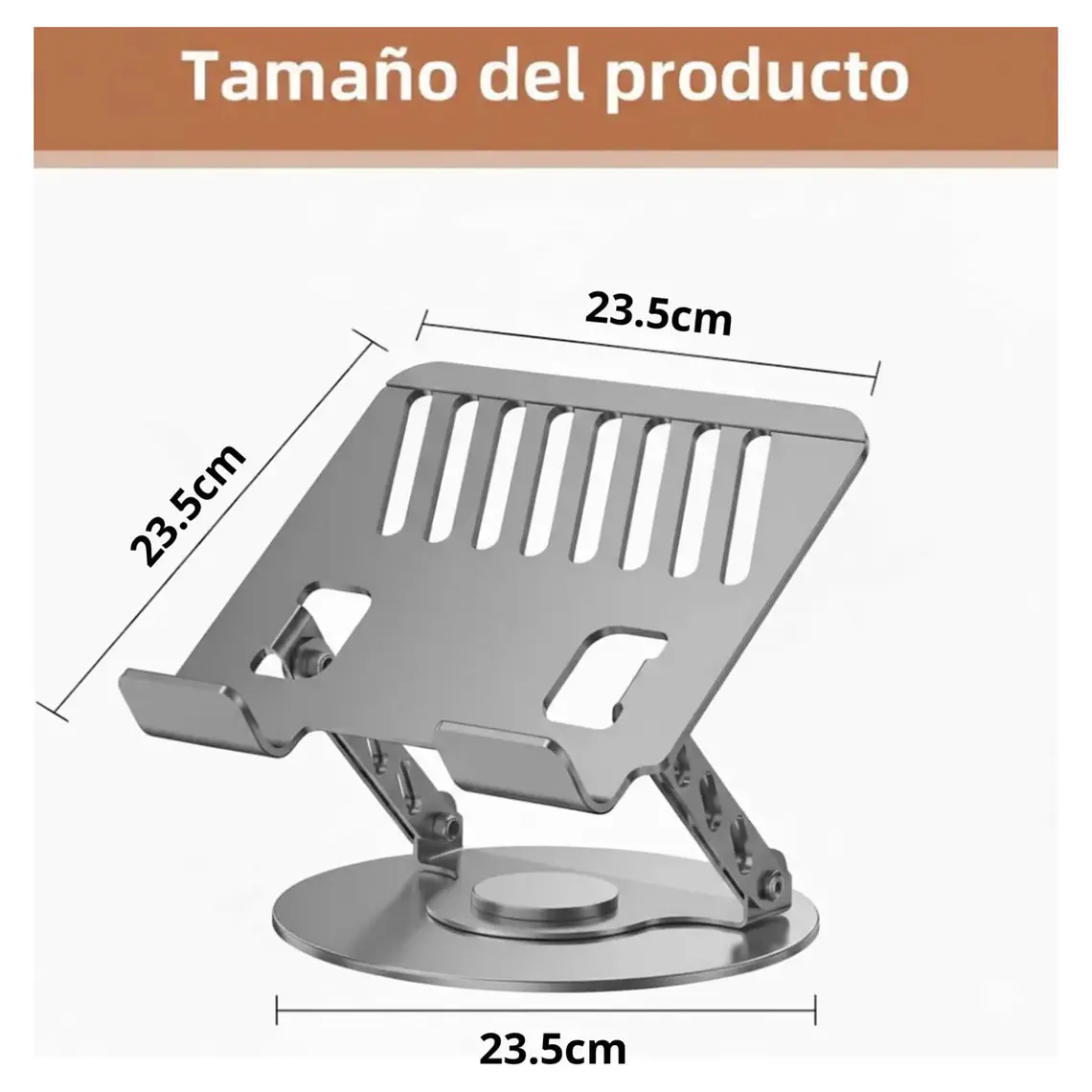 Soporte Para Laptop Baihuo City MY-7714 Plegable Ajustable 6
