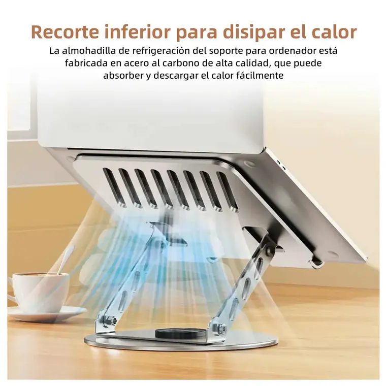 Soporte Para Laptop Baihuo City MY-7714 Plegable Ajustable 5
