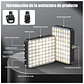 Mini Luz LED RGB Para Celular Baihuo City MY-7561 - Miniatura 4