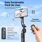 Trípode Inteligente Con Seguimiento Facial IA Baihuo City MY-7794 360 grados - Miniatura 4