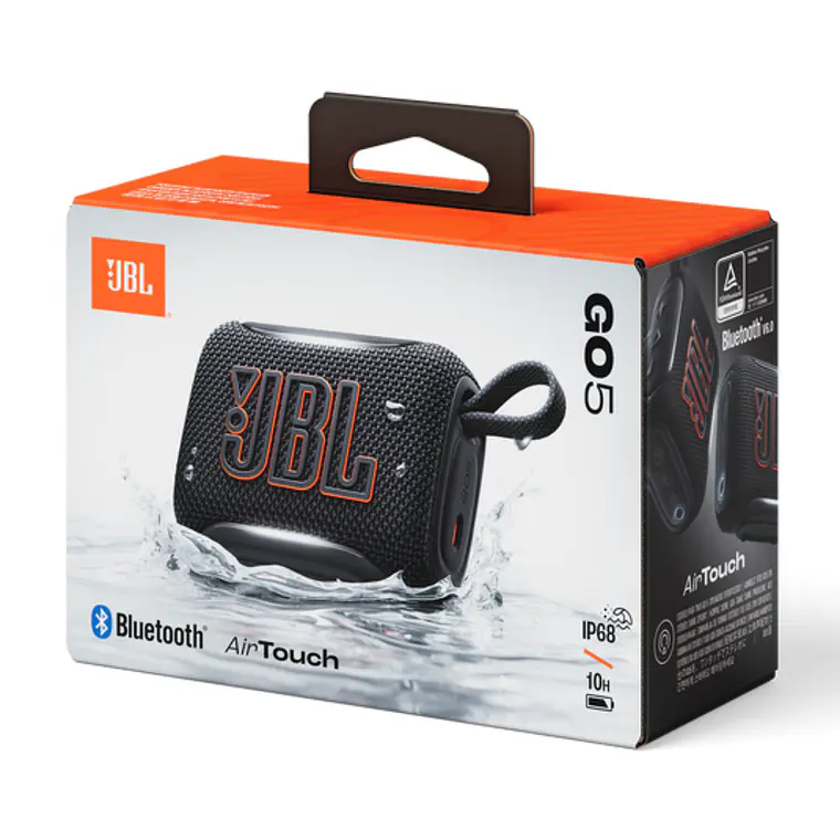Parlante Portátil JBL Go 5 Bluetooth Impermeable Negro 6