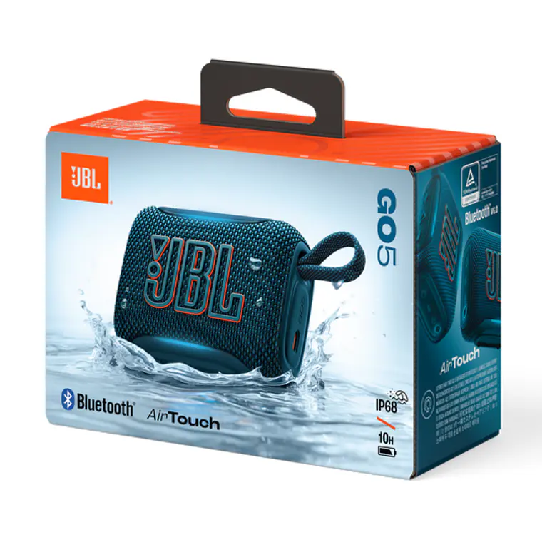 Parlante Portátil JBL Go 5 Bluetooth Impermeable Azul 6