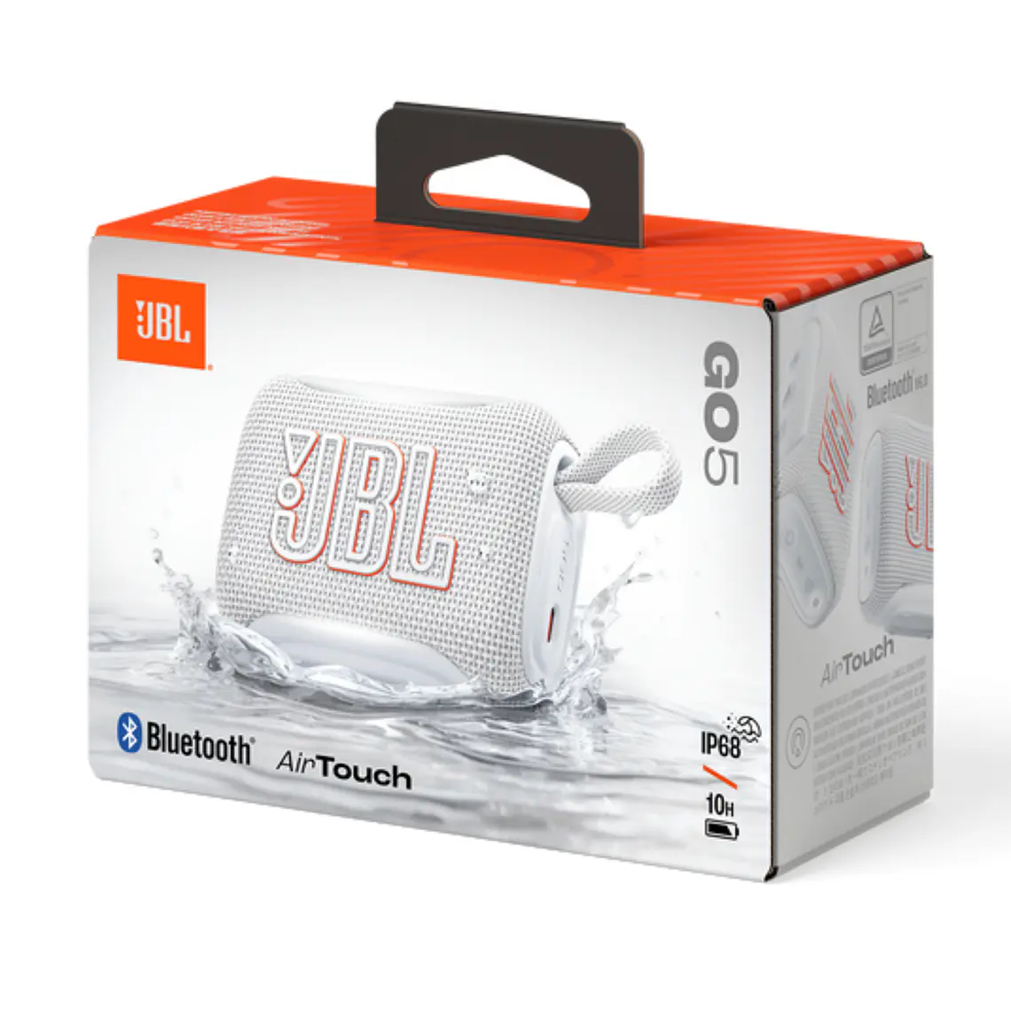 Parlante Portátil JBL Go 5 Bluetooth Impermeable Blanco 6