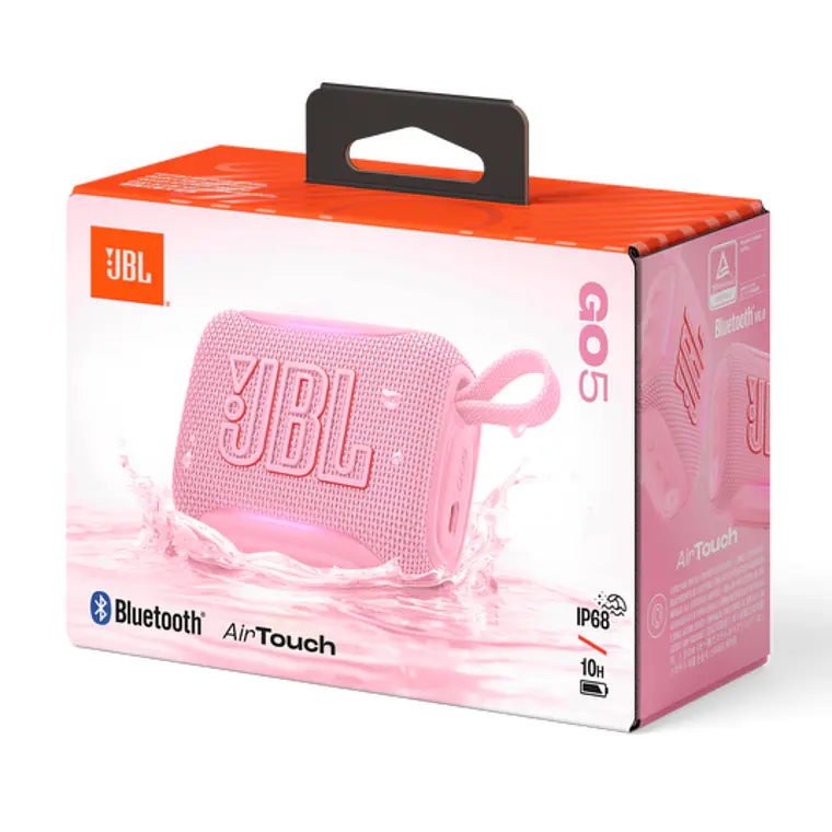 Parlante Portátil JBL Go 5 Bluetooth Impermeable Rosa 6