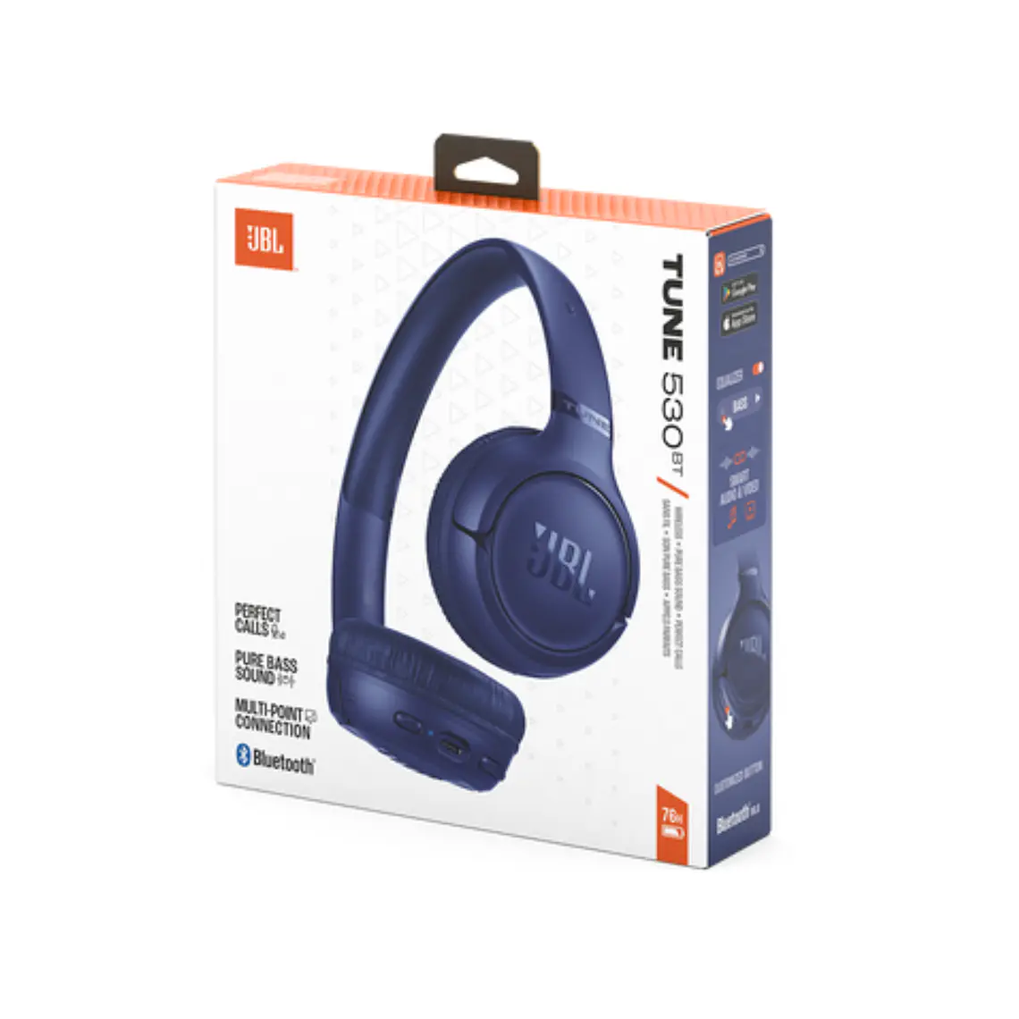 Audifonos inalámbricos JBL TUNE 530 BT Bluetooth Azul 6