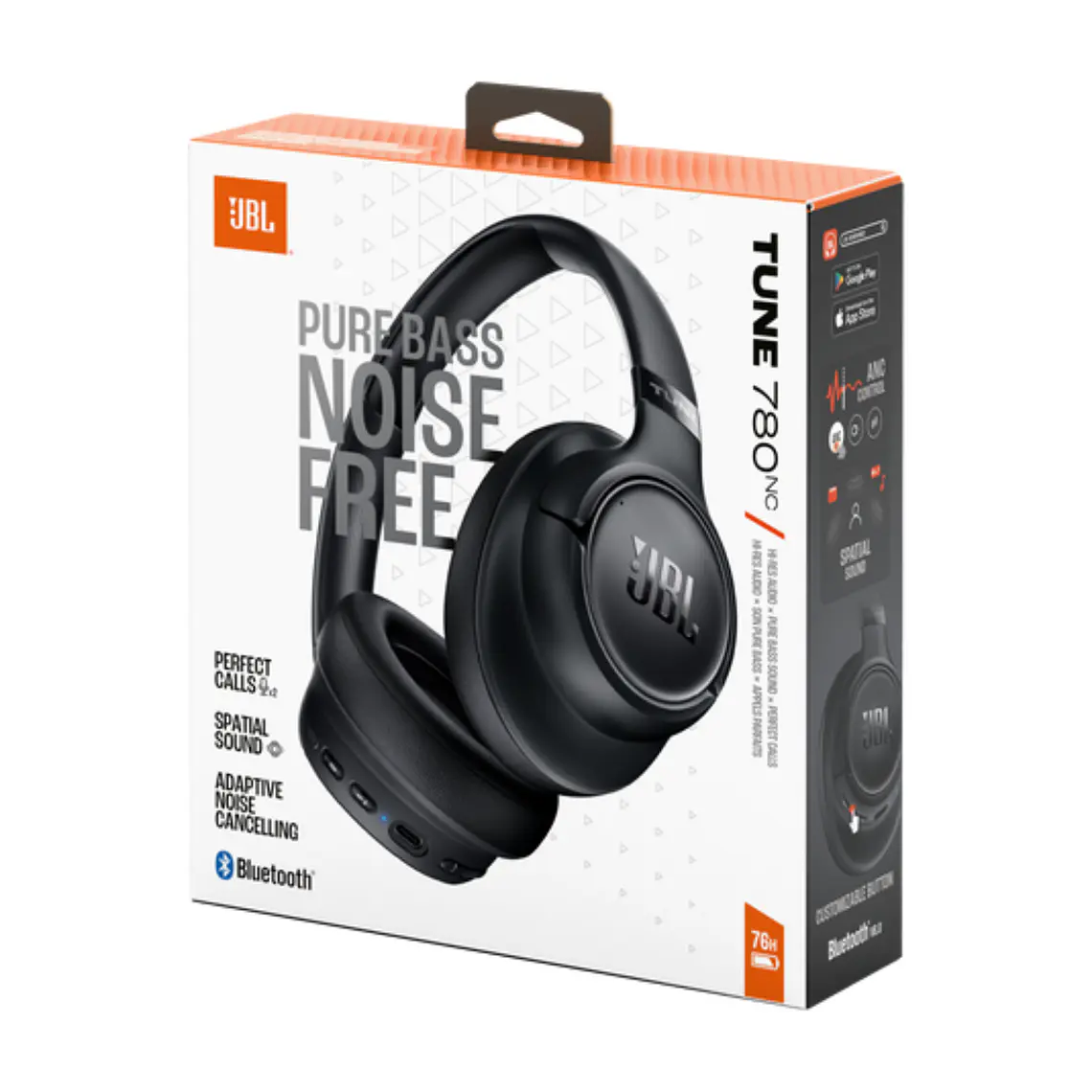 Audifonos inalámbricos JBL TUNE 780 BT Bluetooth Negro 6