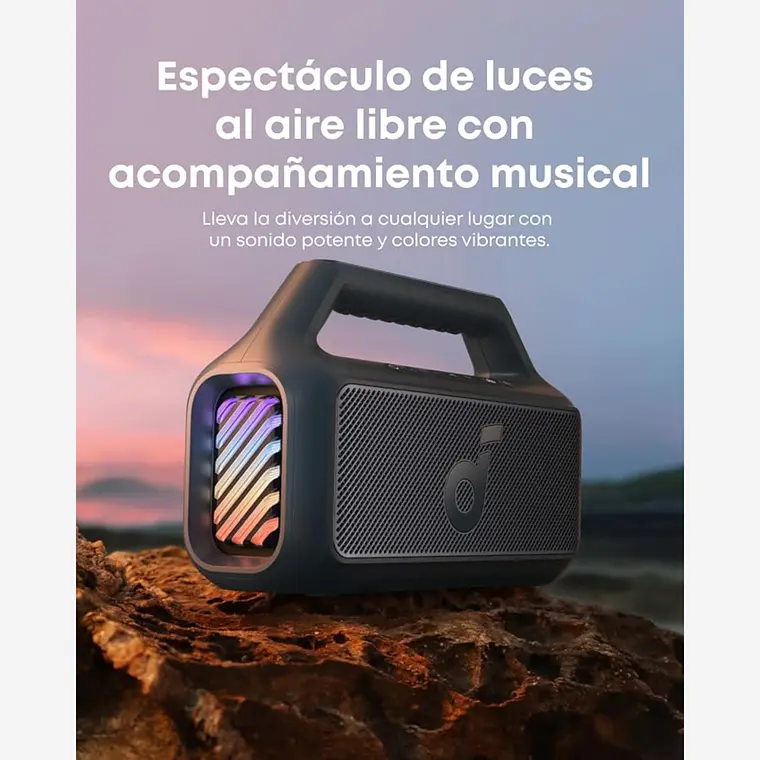 Parlante Bluetooth Soundcore Boom 2 BT 6.0 Azul 5