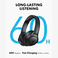 Audífonos Bluetooth Soundcore Q11i  Gray Hi-Res Audio BassUp - Miniatura 4