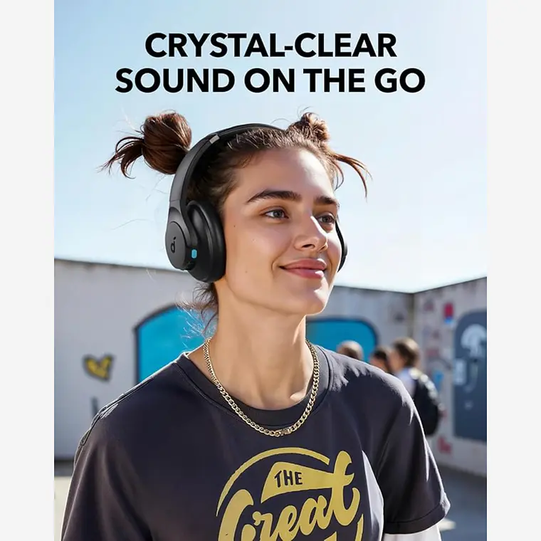 Audífonos Bluetooth Soundcore Q11i  Gray Hi-Res Audio BassUp 2