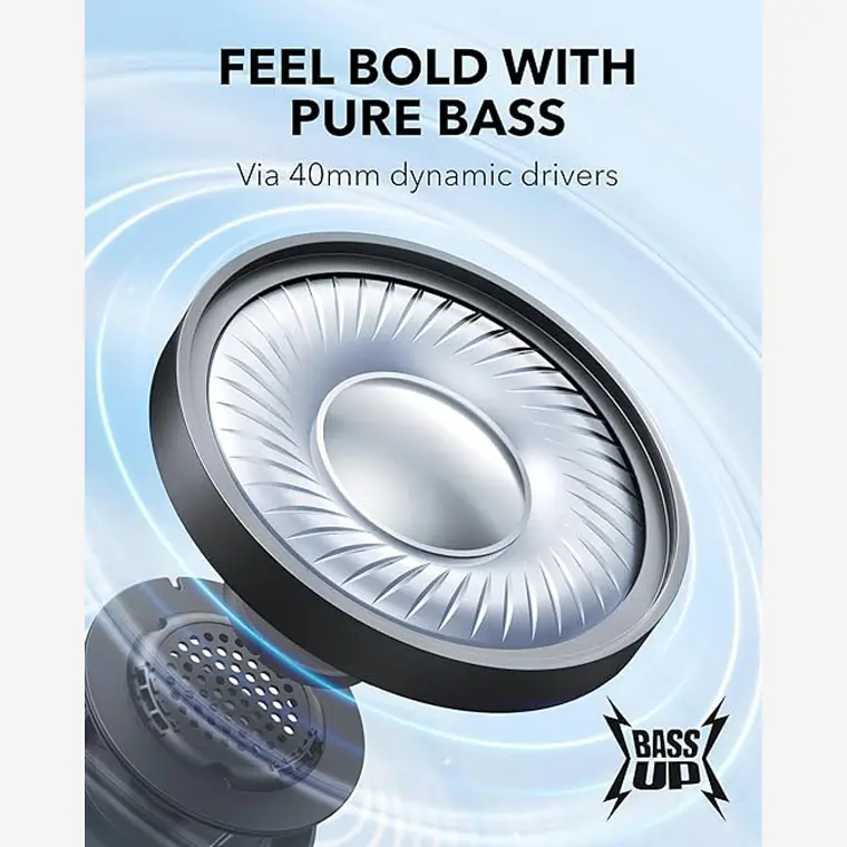 Audífonos Bluetooth Soundcore H30i Ultraligeros 70H 2