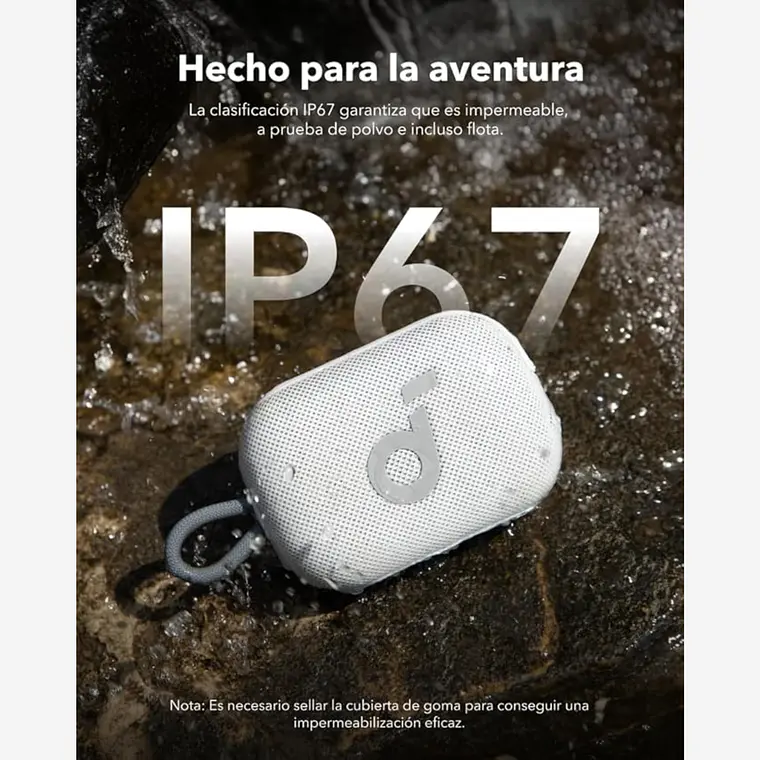 Parlante Bluetooth Soundcore Select 4 Go Blanco Portátil 3