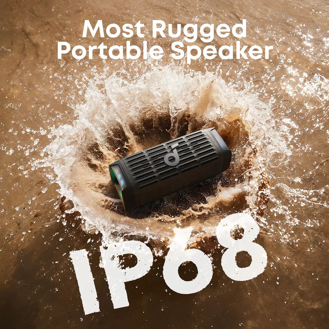 Parlante Bluetooth Soundcore Boom 3i 50W Negro 7