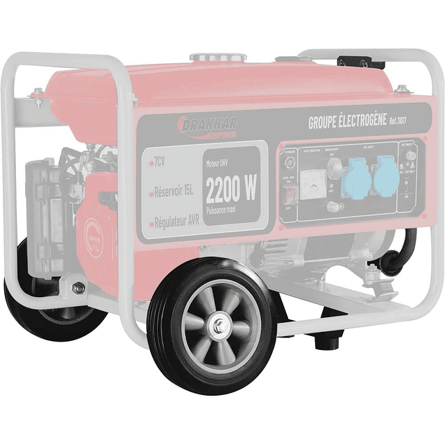 Kit carrinho de mão para gerador 11017 1