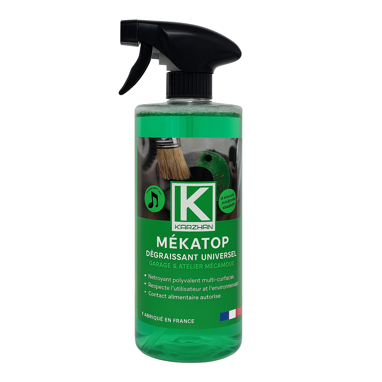 Desengordurante MEKATOP - Solução Ecológica para Limpeza Pesada - Verde 1