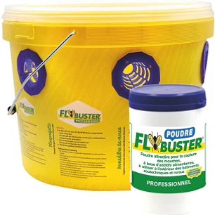 FLYBUSTER Profissional | Controlo Biológico |  Armadilha para Moscas | 60 Dias Eficácia