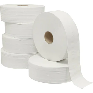  Rolo de Papel Higiénico Maxi Jumbo | 350m | Pacote 6 Bobines
