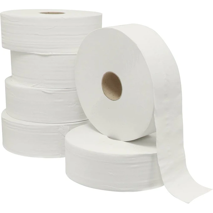 Rolo de Papel Higiénico Maxi Jumbo | 350m | Pacote 6 Bobines