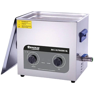 Máquina de Limpeza por Ultrassons Profissional 10L com Aquecimento 300W